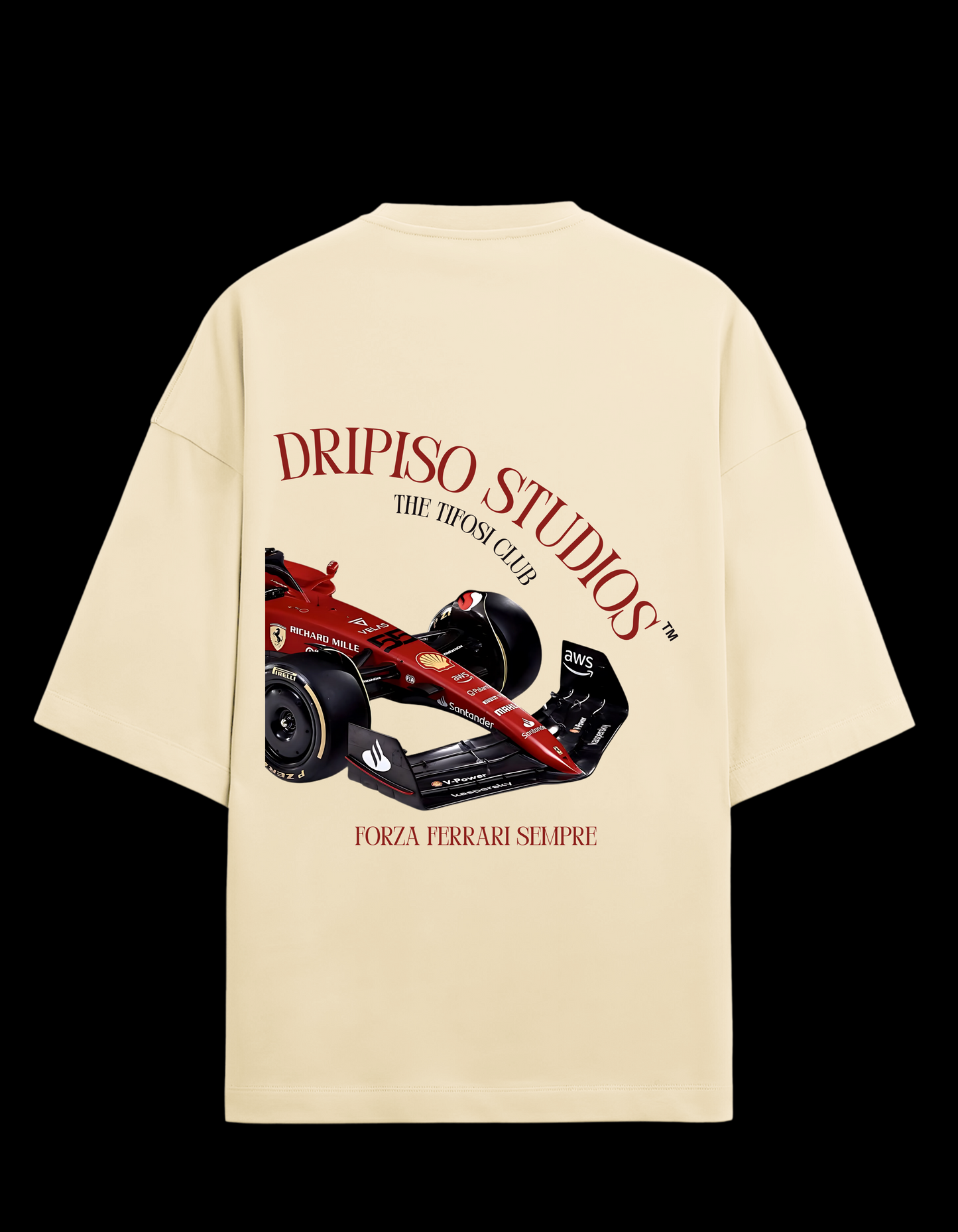 Tifosi Club Unisex Oversized Premium cotton T-Shirt