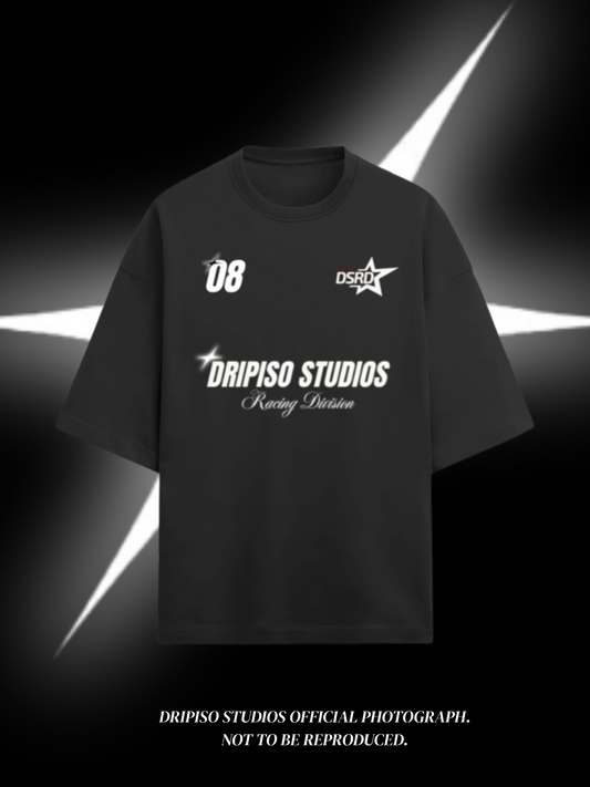 Dripiso Racing Division | Apex 08 premium cotton OVERSIZED TEE